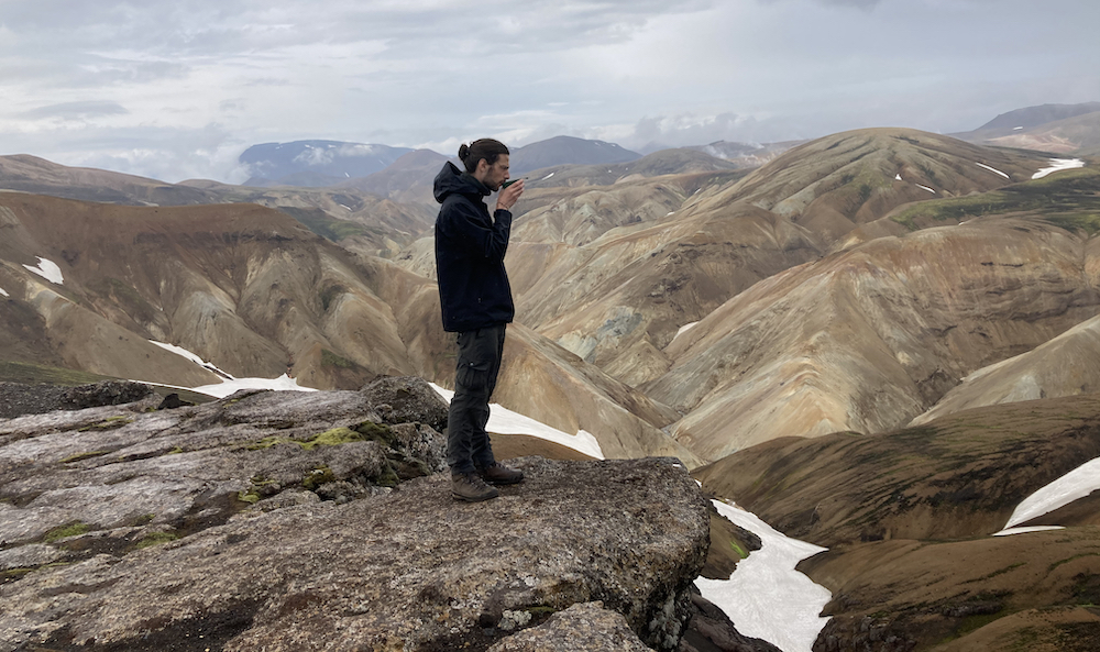 Coffee at the highest point