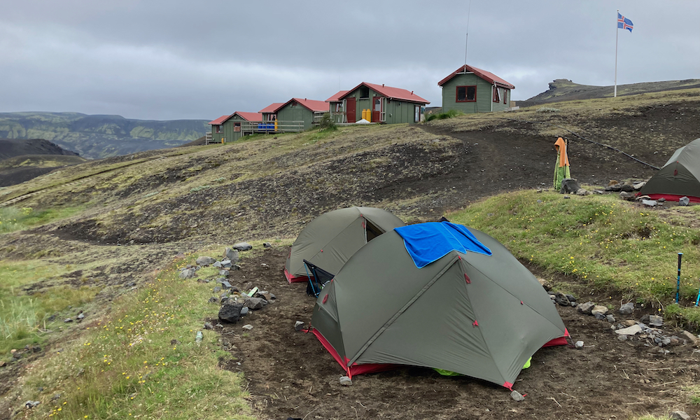 Tents at Emstrur